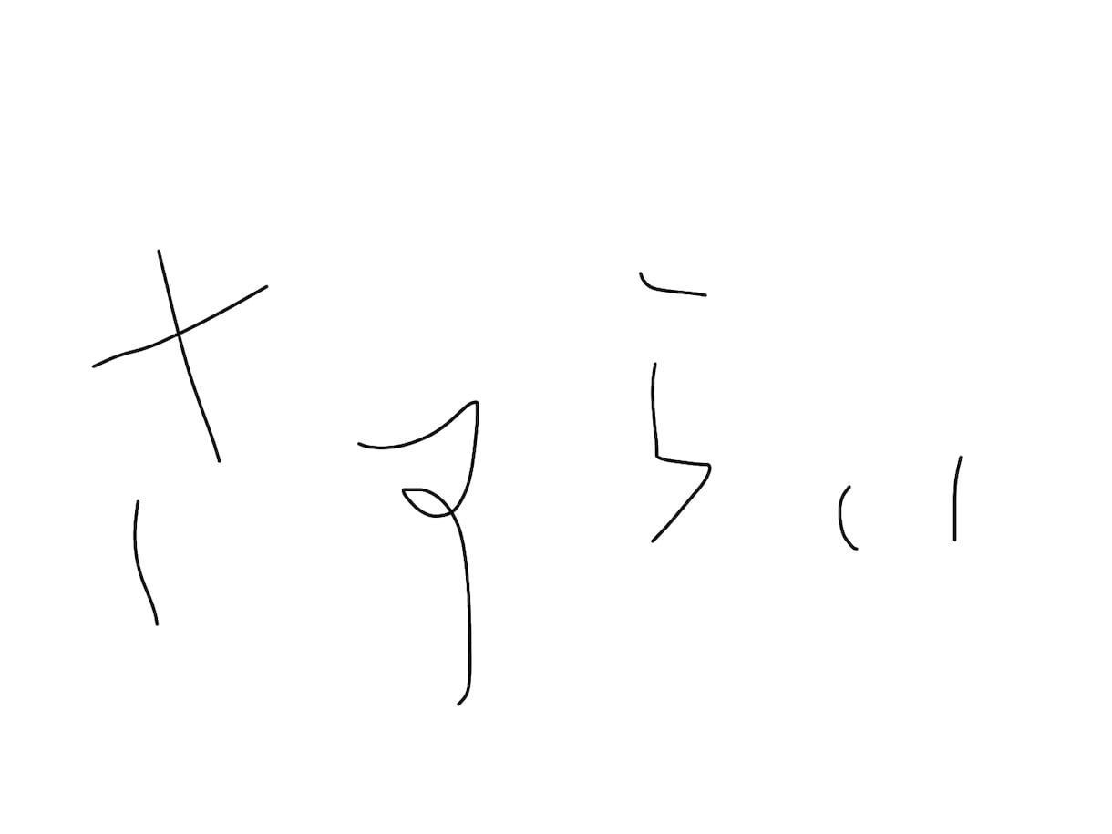 8文字書きます 読めなくもない文字を短納期で。題字・ロゴ等にお使いください。 イメージ2