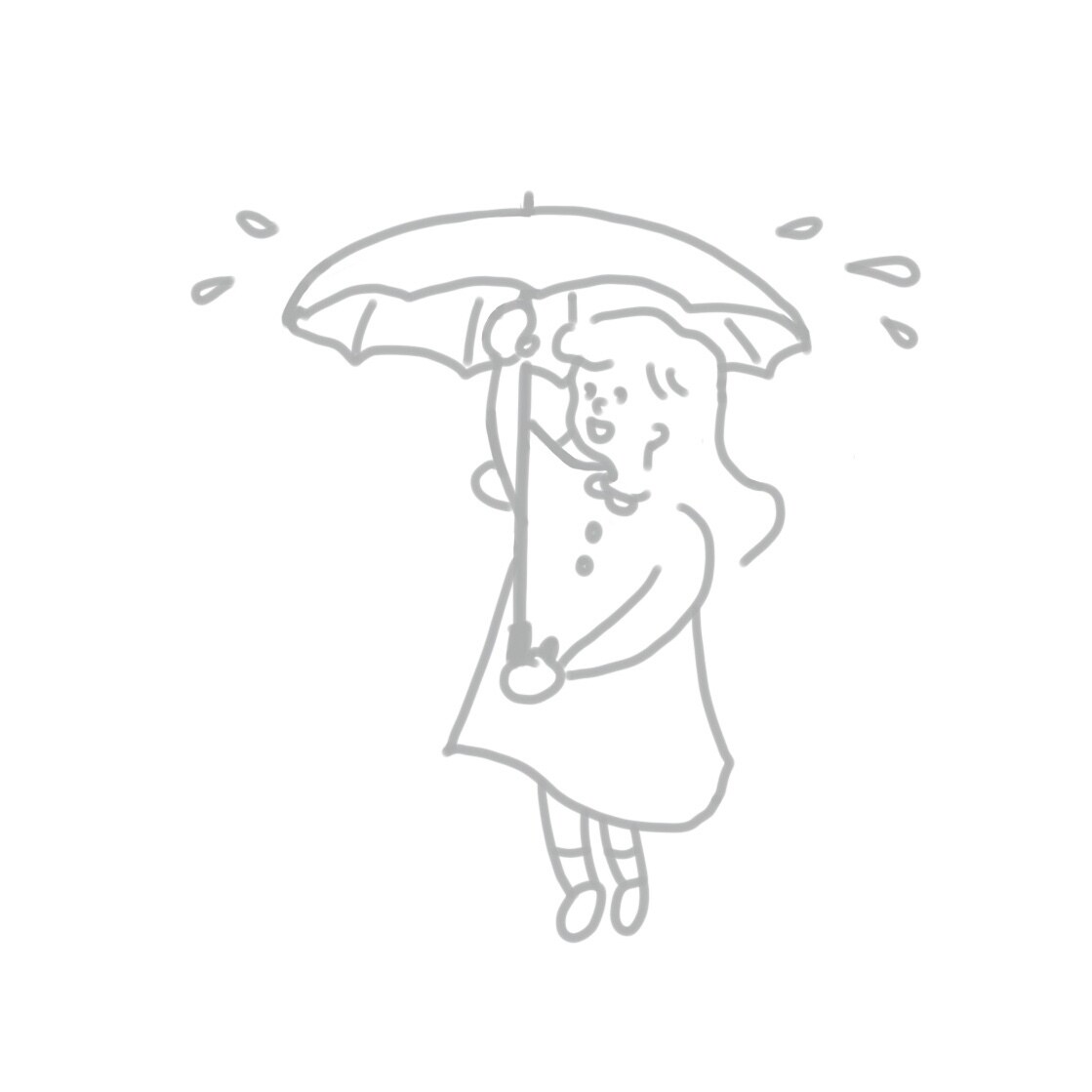 ほんわかした生活感のある人物を描きます シンプルでかわいらしい子供の絵が得意です！ イメージ5