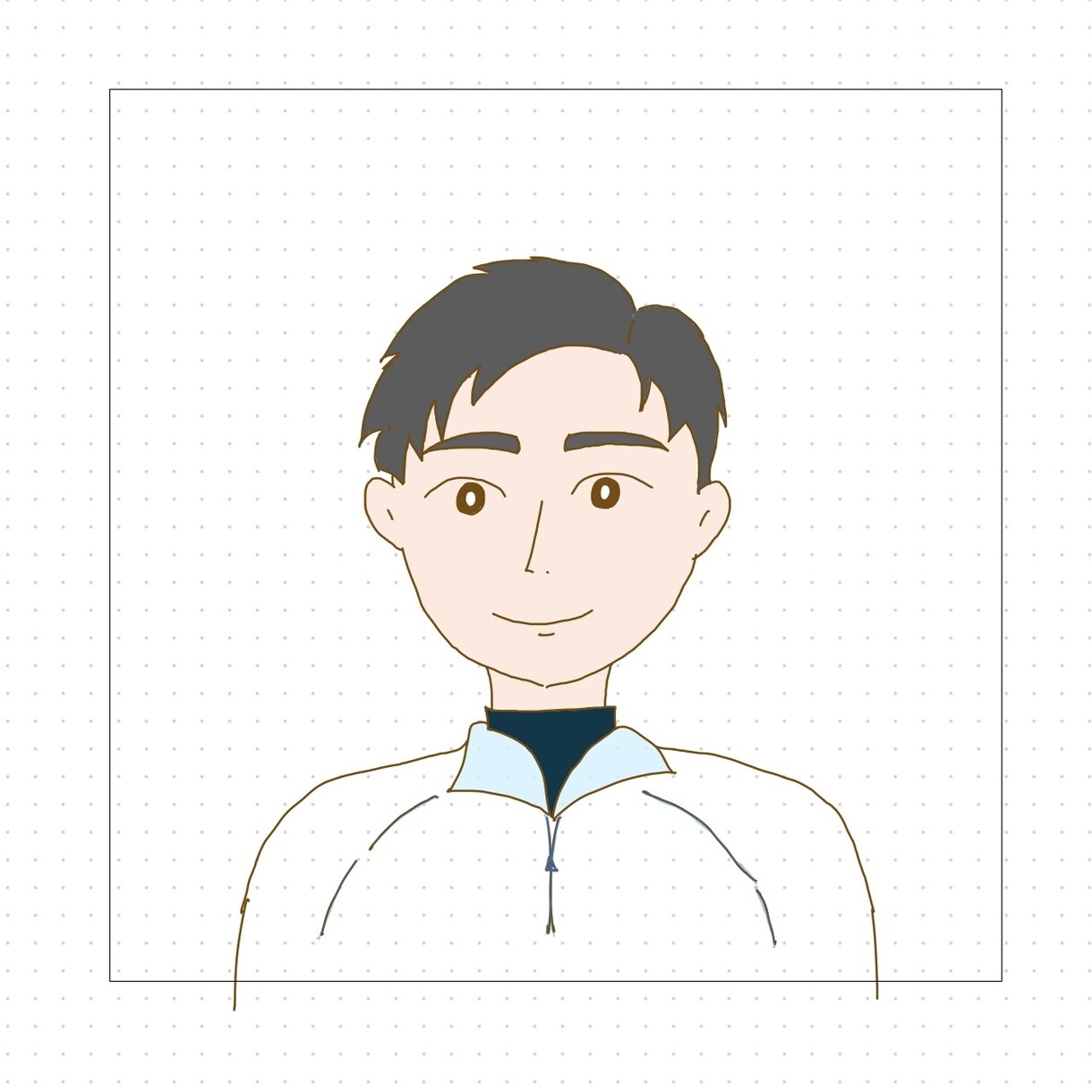 簡単な「アイコン用似顔絵イラスト」を作成します 似顔絵アイコンで個性を出そう！プレゼントにも最適。 イメージ2