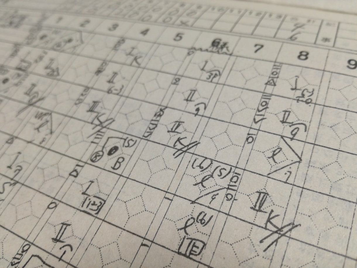 アマチュア・プロ野球のスコアブック書きます 少年野球から社会人、練習試合から公式戦まで対応します！ イメージ1