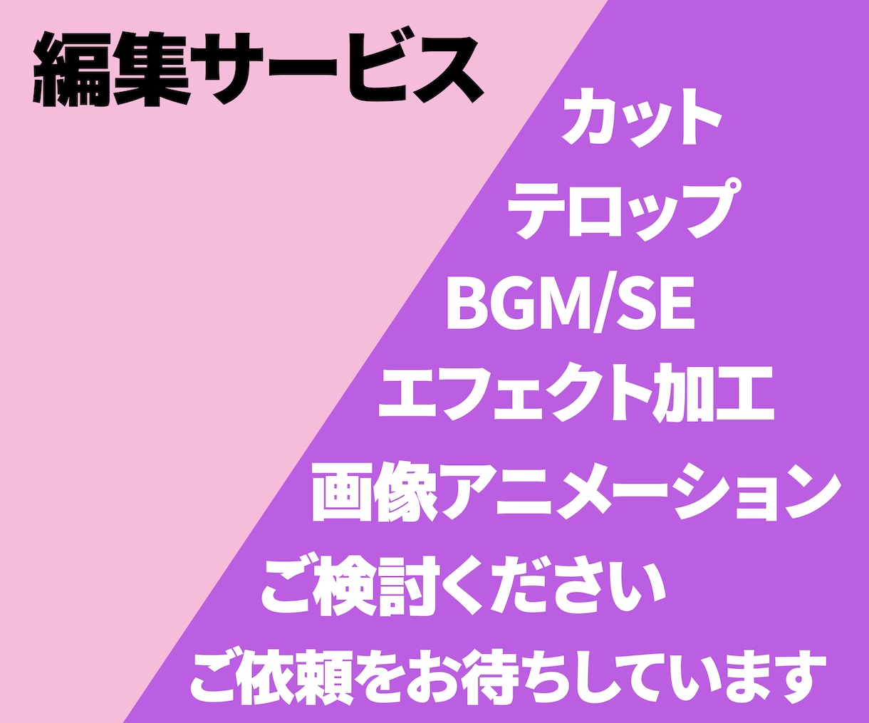 全力で動画編集/テロップ入れの加工を承ります いつも安心できる動画編集行います　継続してのご依頼が可能です イメージ4