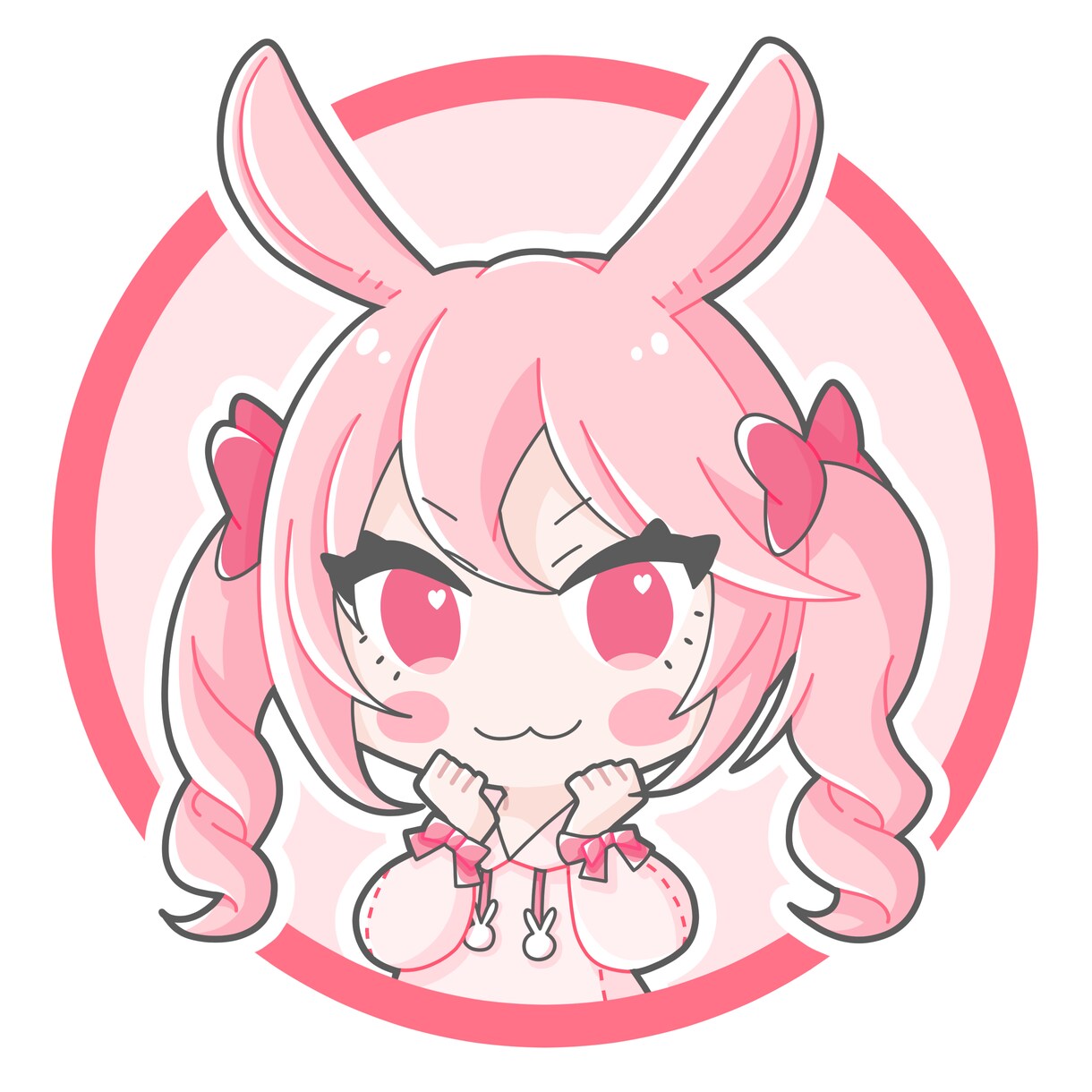 SNSやブログ用アイコンを描きます 可愛い女の子のイラストを描いています。 イメージ1
