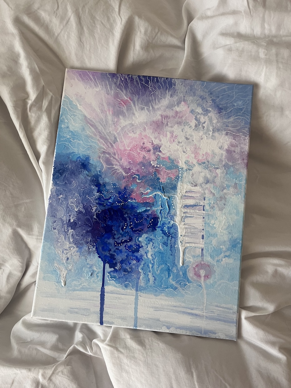 キャンバスにあなただけの世界を描きます 心に眠る感情や風景を世界にひとつだけのアートにします。 イメージ1