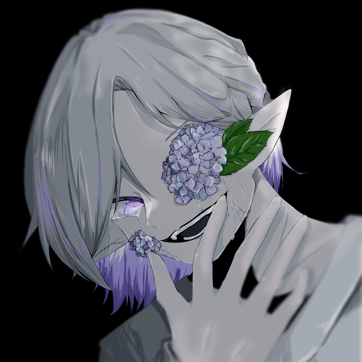 腰上のイラスト描きます 腰上、お顔中心のイラストを描きますよ イメージ2