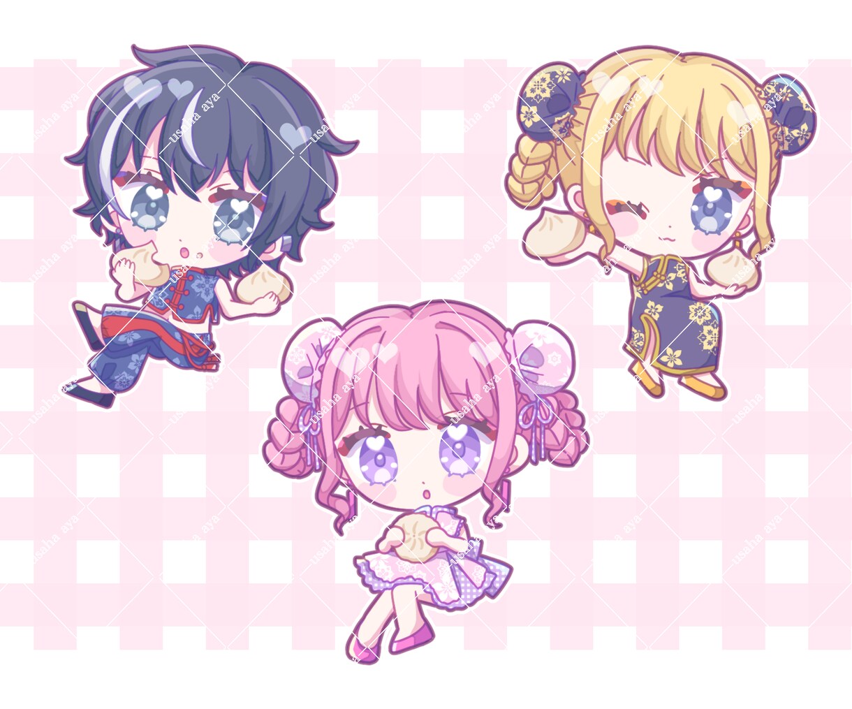 かわいいSDイラストをお描きします デフォルメイラスト作成♡SNSのアイコン等におすすめです イメージ4