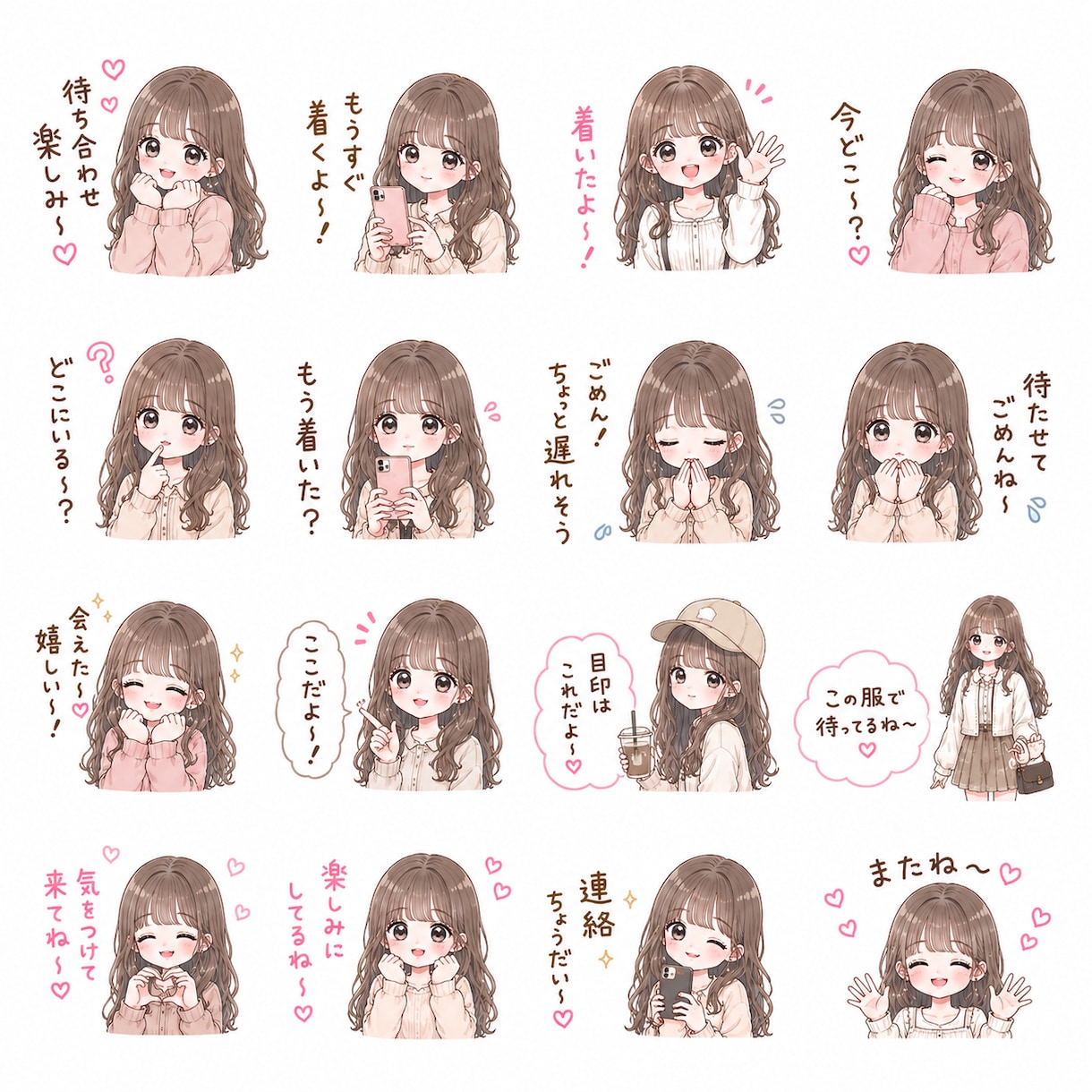 ユルかわLINEスタンプ作成します オリジナルLINEスタンプお作りします！ イメージ1
