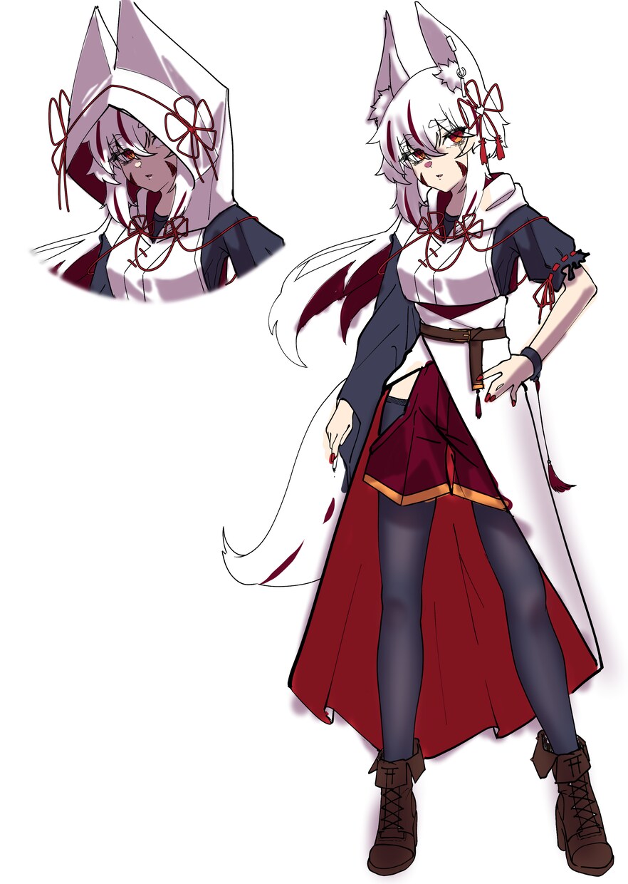 サムネイル制作、オリキャラ制作一枚絵等制作します 他にもアイコン、名刺など。なんでもござれな万屋です。 イメージ4