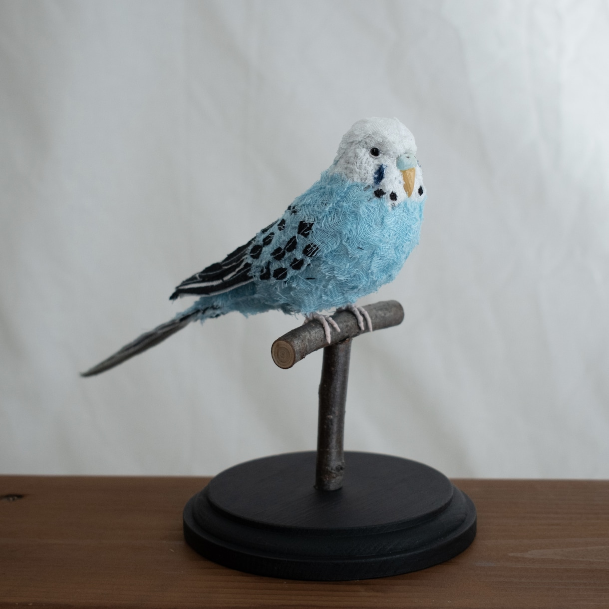 手縫いと木彫りで、理想の鳥をオーダー制作します 飼い鳥、インコさん、野鳥など独自のぬいぐるみを制作します イメージ7