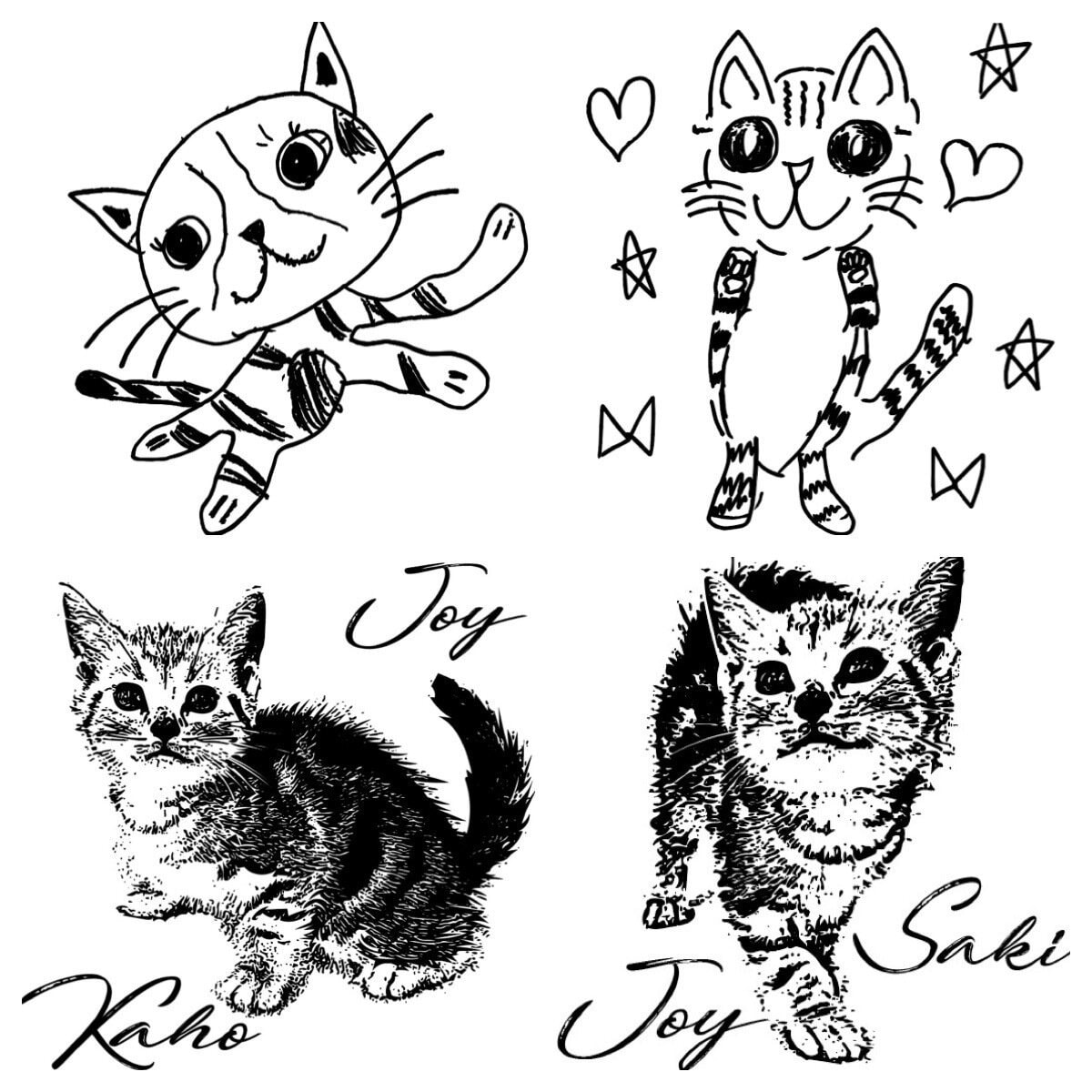 愛猫・愛犬・愛鳥…オリジナルペットスタンプ作ります やっぱりうちの子！フルオーダーペットスタンプ作成 イメージ4
