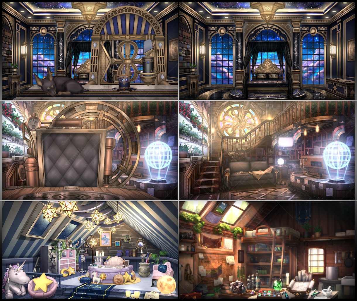 最短5日!★高品質な背景イラストを制作します 企業実績多数!VTuber様配信背景/IRIAM背景/etc イメージ7