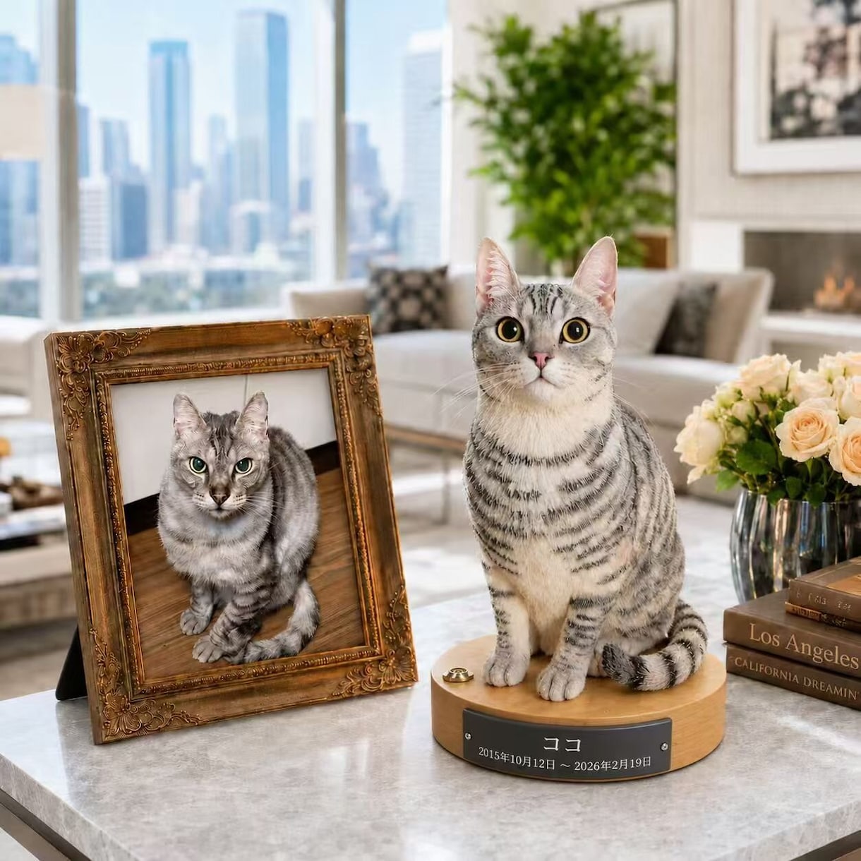 写真から愛犬・愛猫の3Dライトを制作しますます 人の手による3D造形と手彩色で忠実に再現 イメージ4