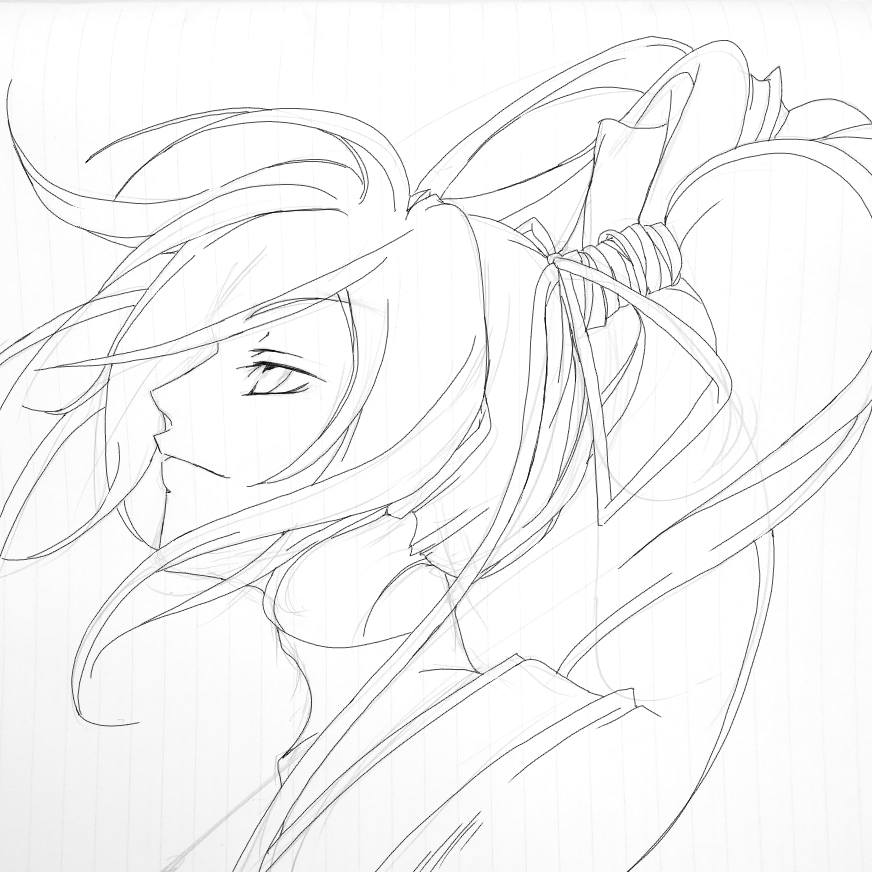 あなたのイラスト　ペン入れ代行致します このキャラ上手く描けたけどペン入れ苦手、なあなたに イメージ1