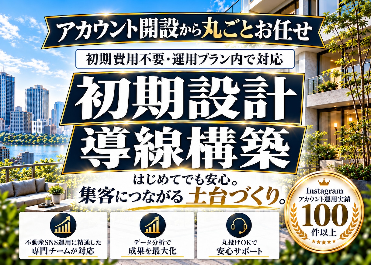 不動産業に特化！Instagram運用をいたします 不動産業界の「集客・問い合わせ」に強いInstagram運用 イメージ5