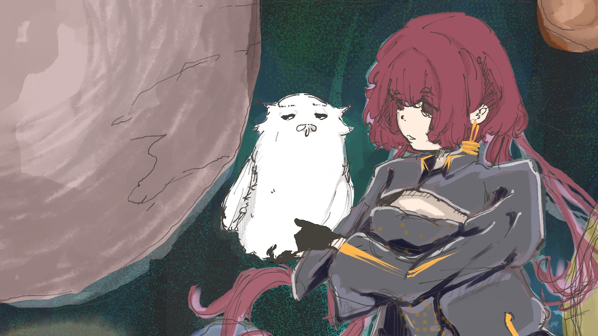一枚絵2000円、希望の形でお届けいたします 油絵～アニメまで、モチーフに合わせて描かせていただきます。 イメージ2