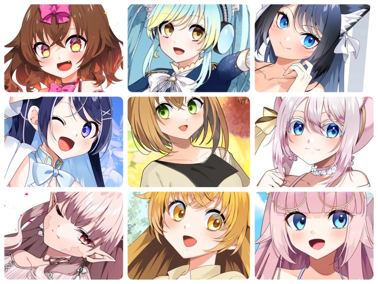 元ゲーム会社のイラストレーターがイラストを描きます あなたの大切なキャラクターを魅力的に表現します。 イメージ1