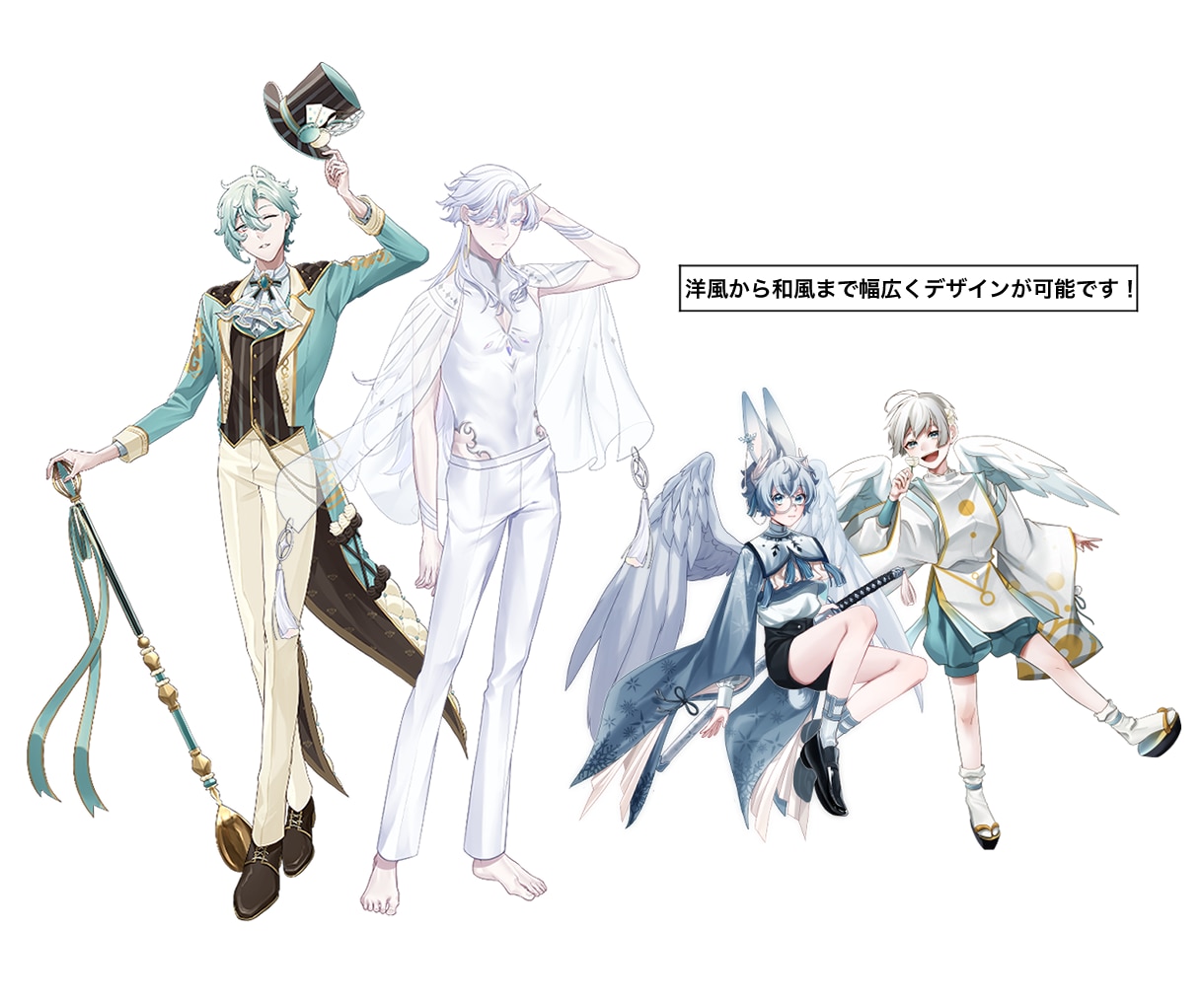 魅力の詰まった立ち絵制作します ご依頼者様のイメージに沿って立ち絵を制作致します。 イメージ3