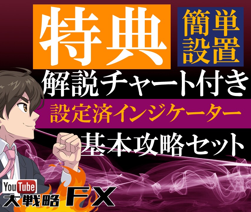 大戦略FX基本インジケータセットを提供します 特典付けました！Indicatorsファイル8個 イメージ1