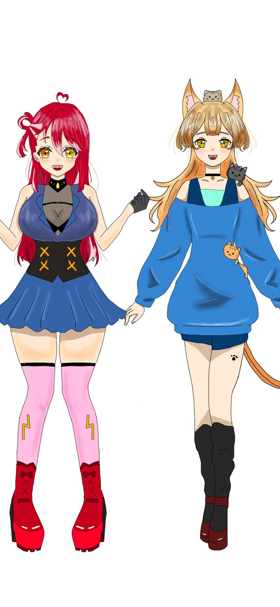 IRIAMの立ち絵描きます 速筆なので、すぐ配信したい方も配信できます イメージ2