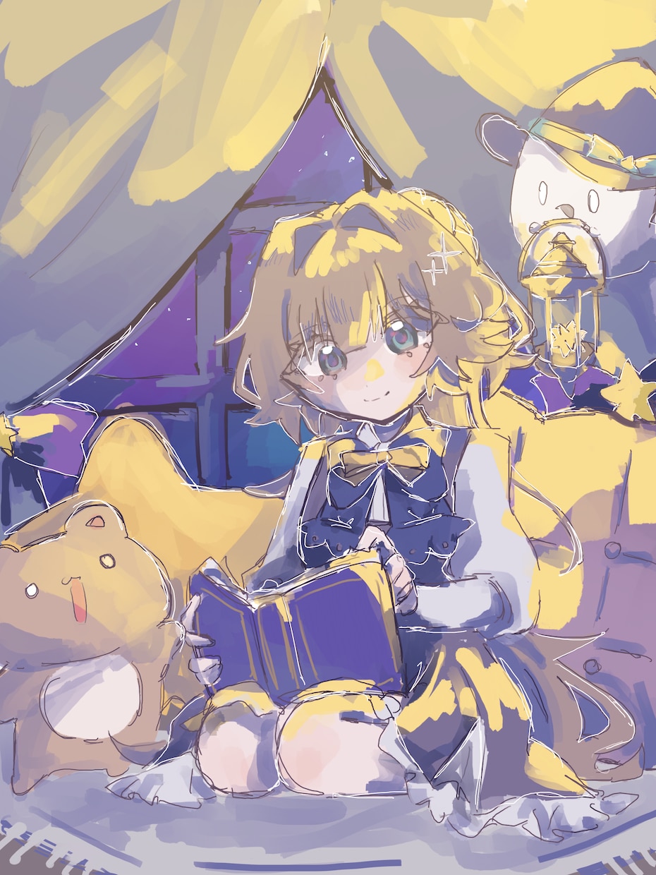 色鮮やかなイラスト制作します ポップな厚塗りの1枚絵、立ち絵 イメージ1