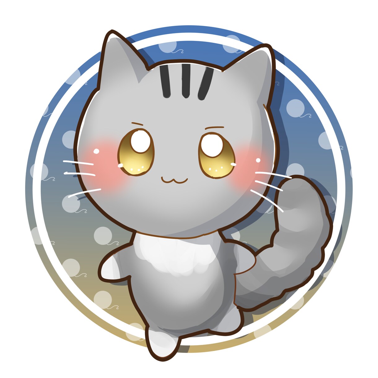 あなたのペットをマスコットにして描きます お手ごろにかわいいペットのイラストが欲しい方へ イメージ1
