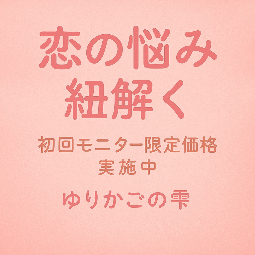 マヤ暦で相手の気持ち読み解きます 恋のお悩み、解決のヒントに！　初回モニター限定価格実施中！！ イメージ1
