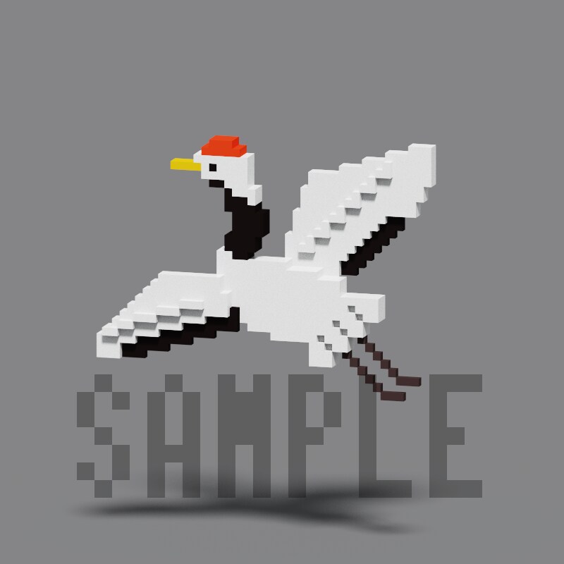 かわいい３Dドット絵を制作いたします □■SNSプロフィール画像、待ち受け画面、観賞用などに■□ イメージ4