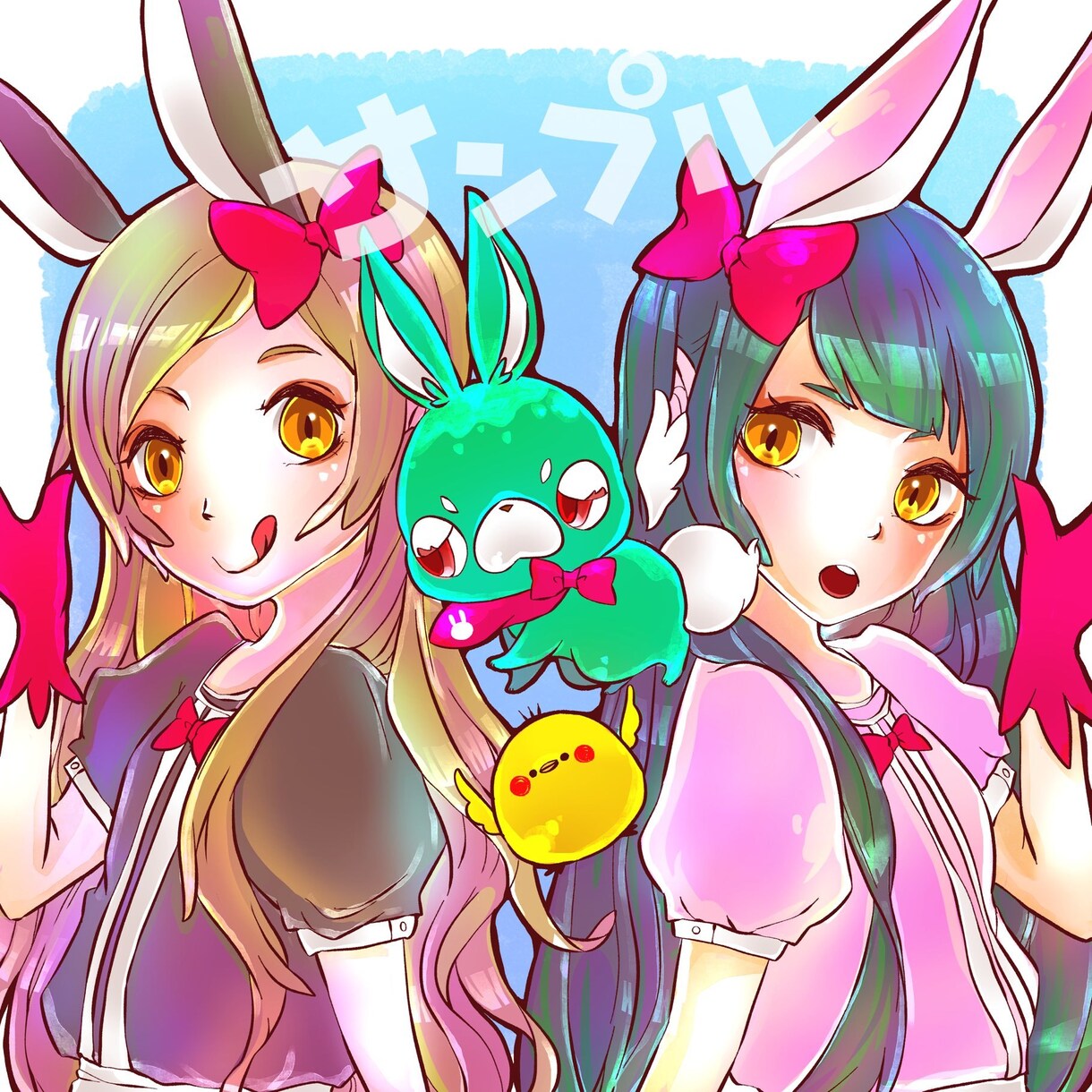 アイコンイラスト描かせていただきます 丸背景も可！オリキャラ・擬人化・デフォルメ幅広く対応！ イメージ2