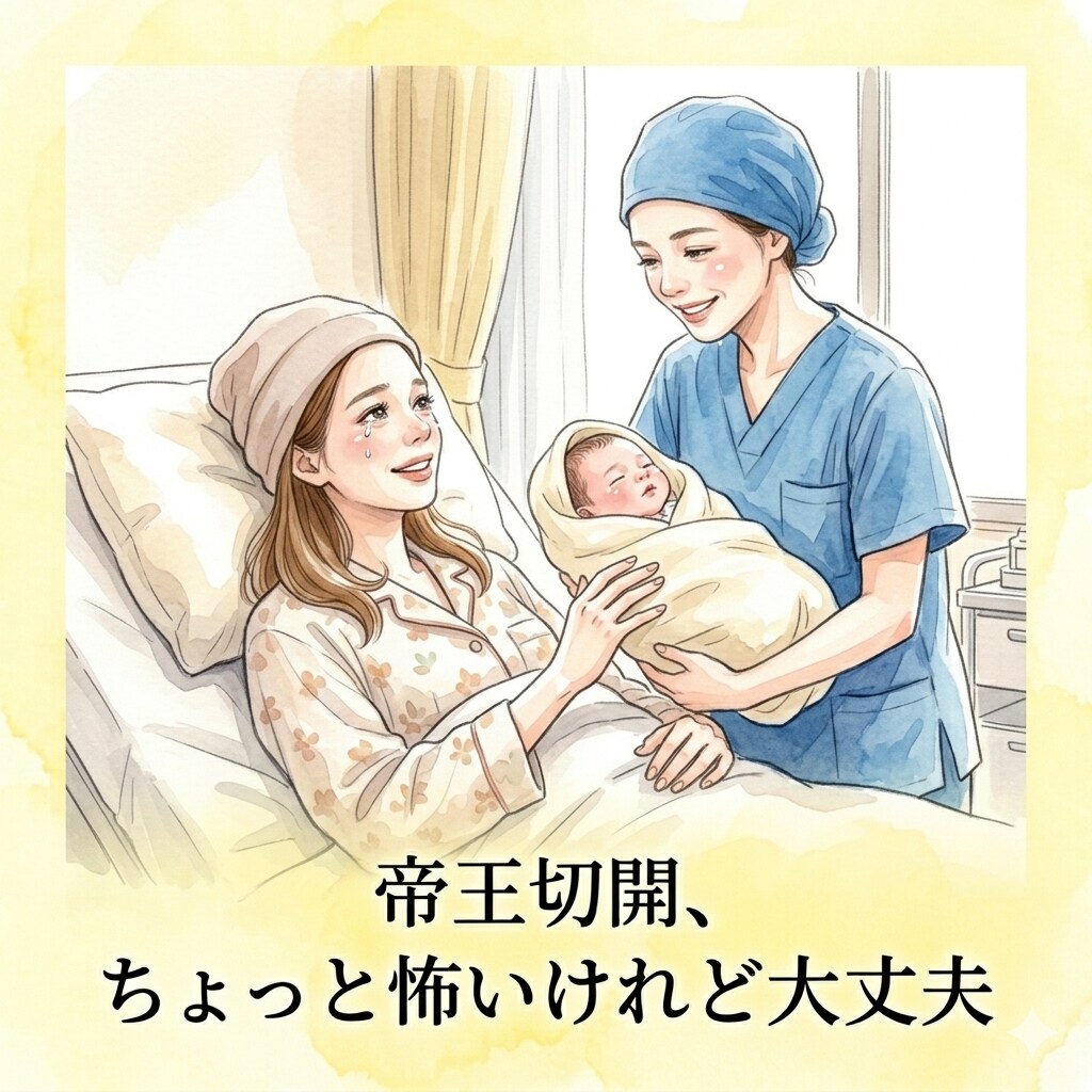 帝王切開の経験談お話します 現在第三子を妊娠中で12月に3度目の帝王切開を予定しています イメージ2