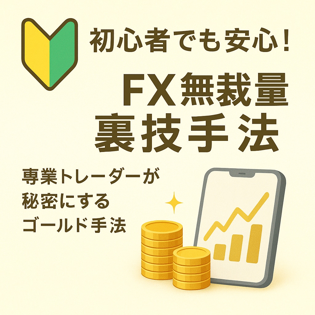 トレーダーがこっそり使うFX無裁量裏技手法教えます スマホでも使えます！FX無裁量裏技手法！バイナリーも可！ イメージ1