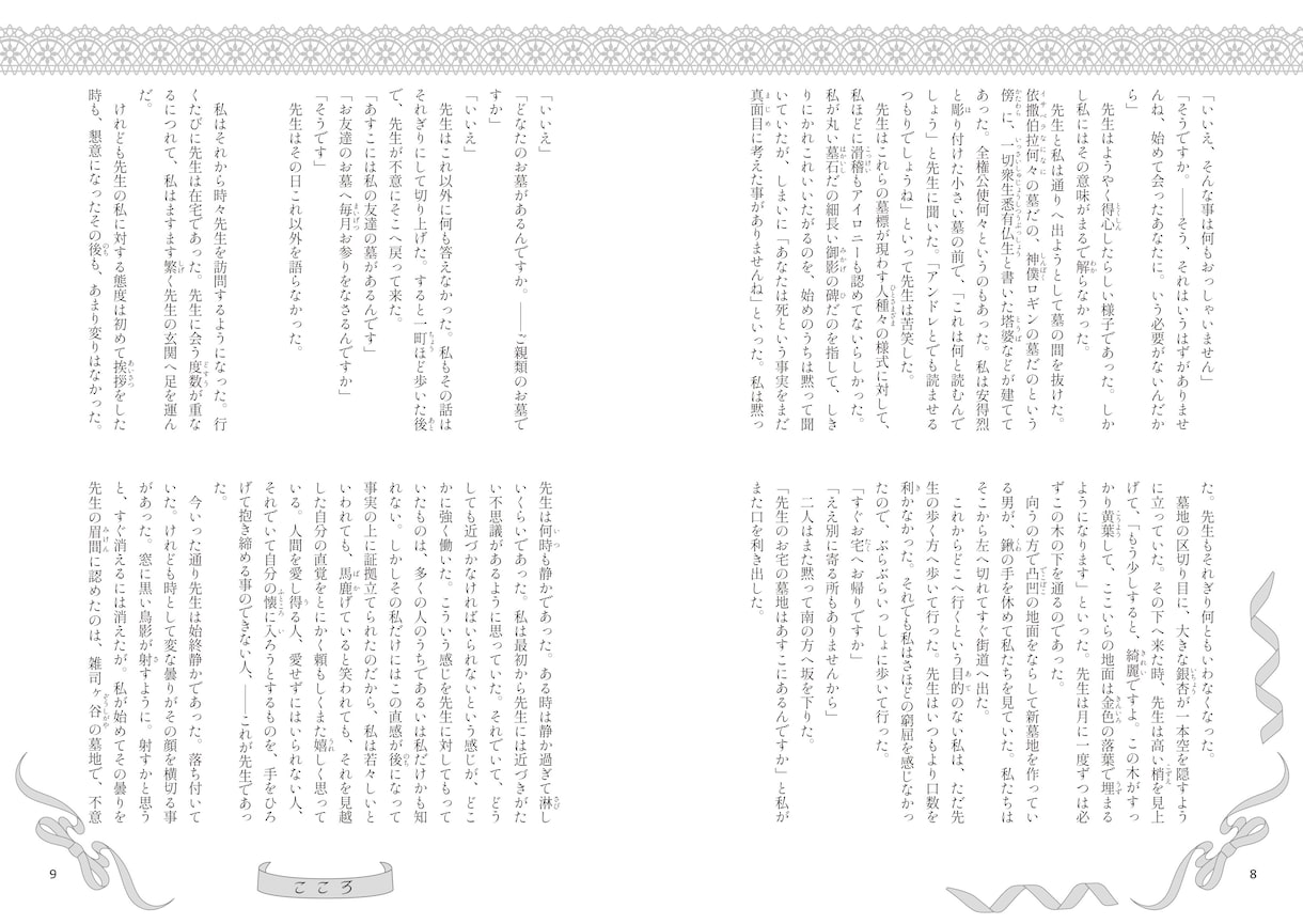 InDesignで小説（同人誌）の組版いたします 100ページ3000円〜ご希望の文字組で対応いたします イメージ10