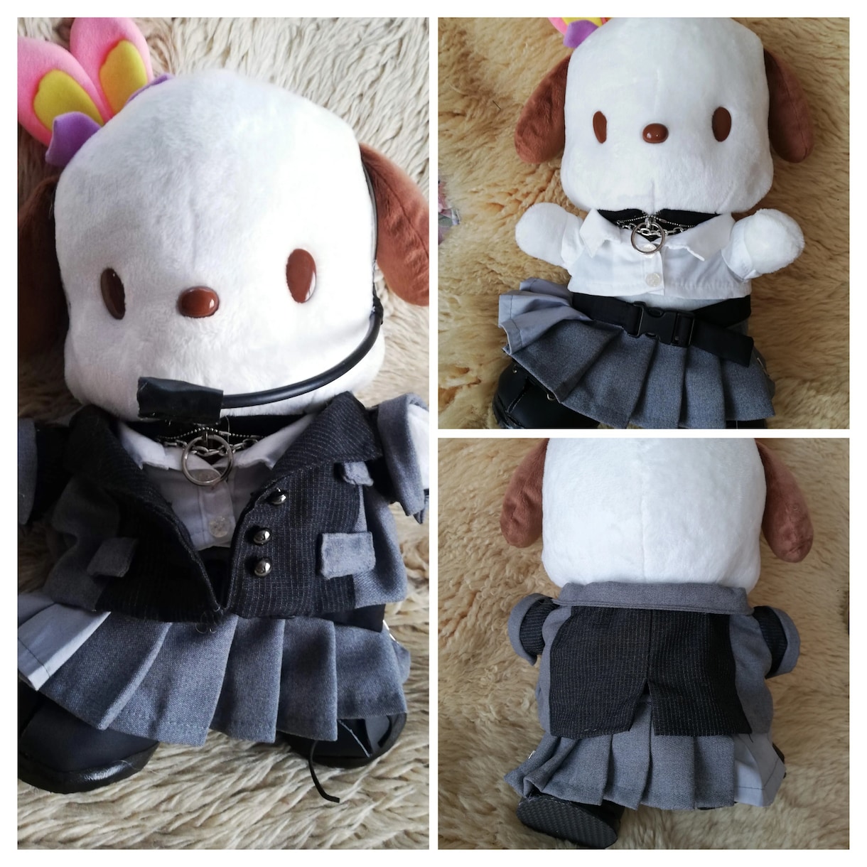 御希望ドールの制服オーダー作成致します 御希望ぬいぐるみに御希望制服の作成オーダー作成致します。 イメージ7