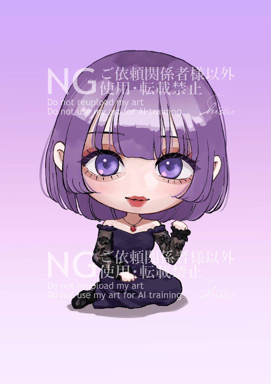 可愛いミニキャラを描きます 新しいミニキャラ作成や、既存キャラのデフォルメも可能です！ イメージ5