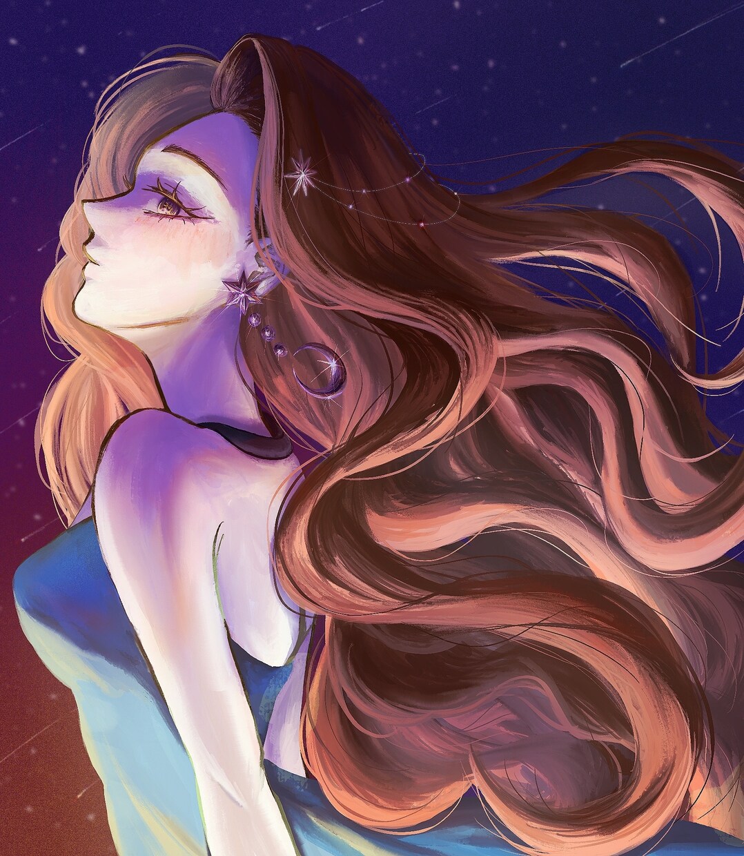 楽曲MVや小説装画に！息づかいを感じる絵を描きます 映画のワンシーンのようなドラマチックなイラストをご提供します イメージ6