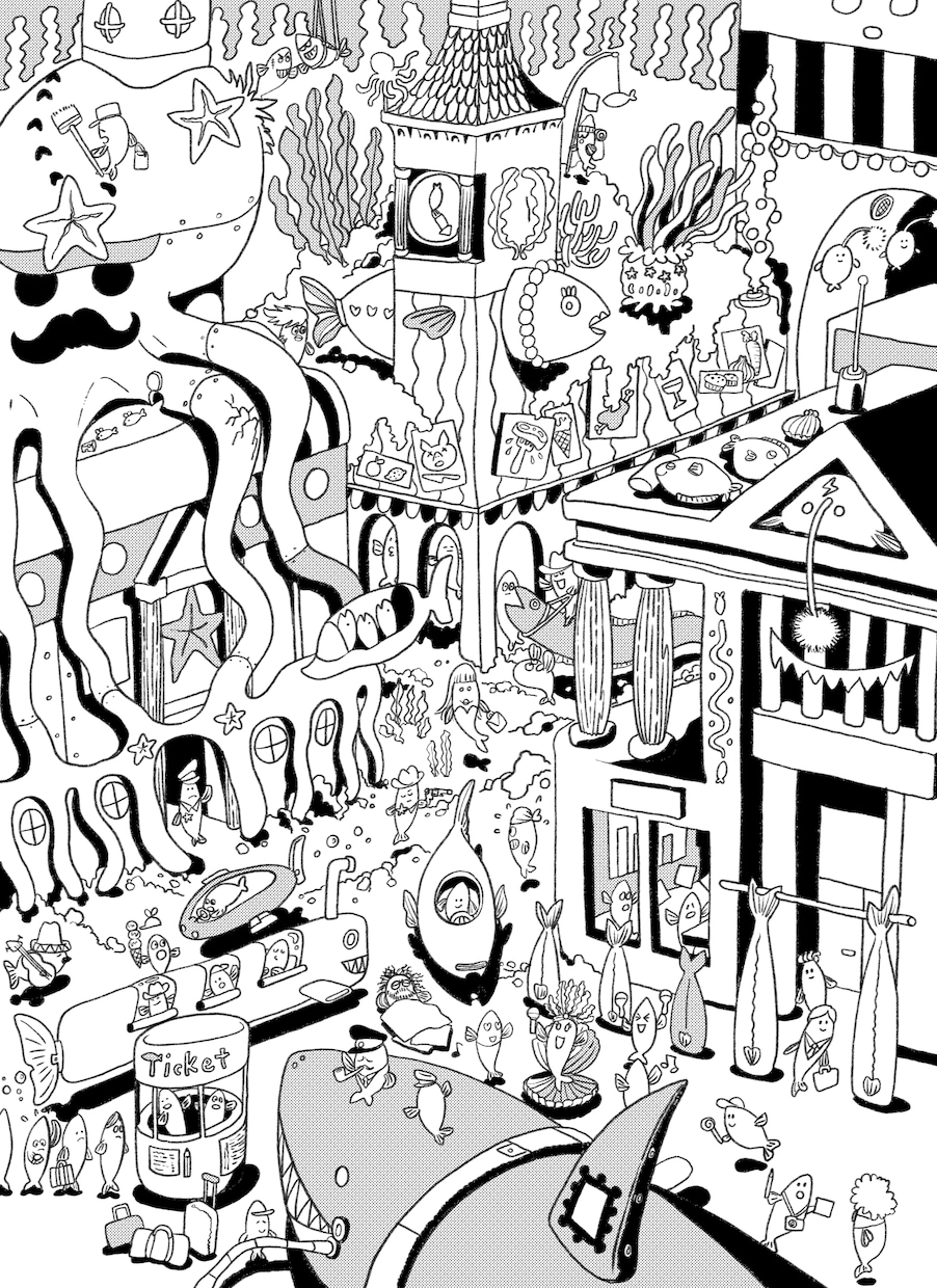 ポップで愉快なイラスト描きます ☆にぎやかポップな「観る」おもちゃ箱 イメージ7