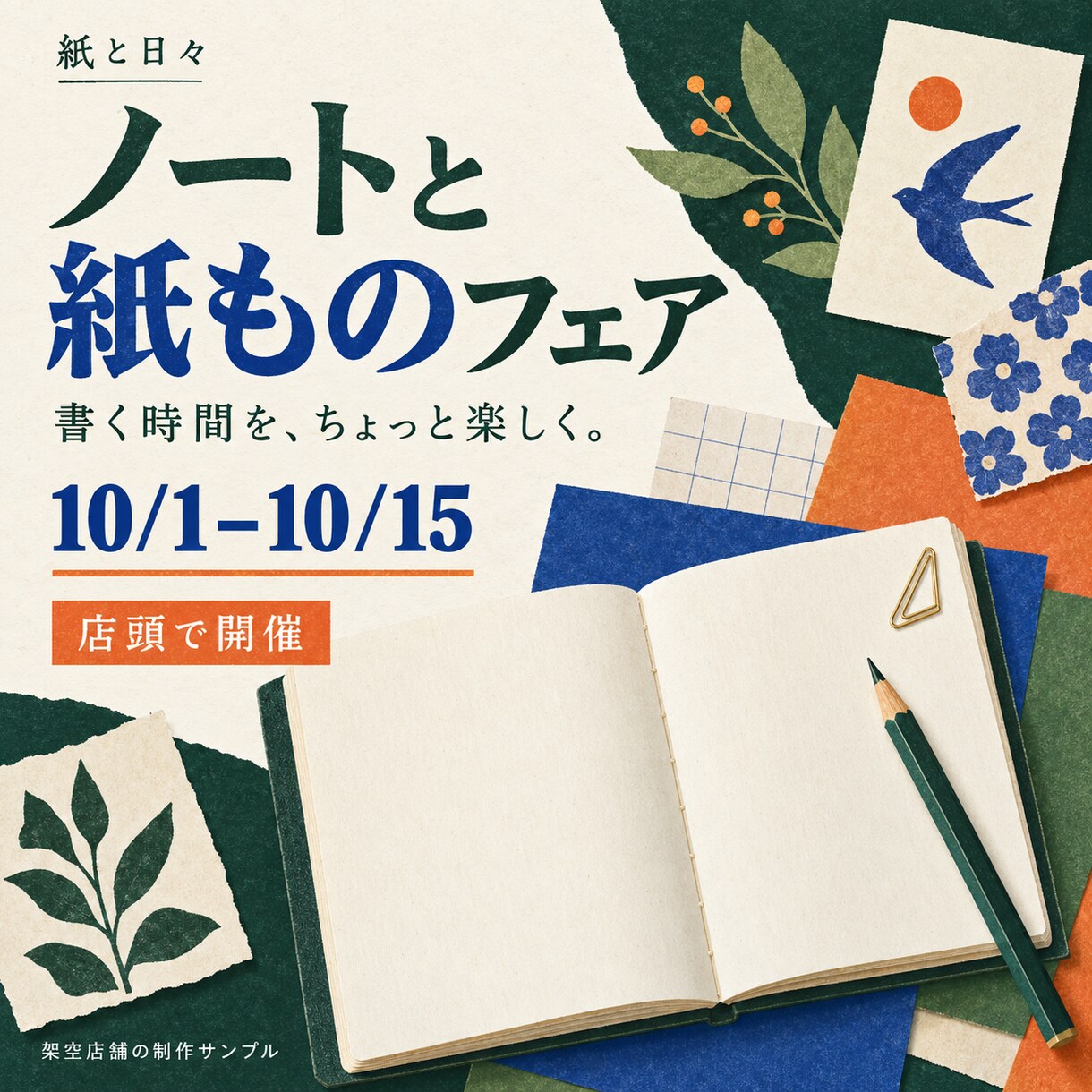 お店の魅力が伝わる告知画像・バナーを作ります 内容と日付がひと目で伝わる画像を制作 イメージ2