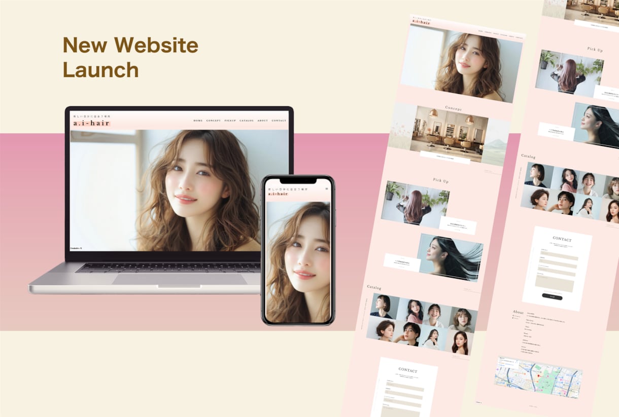 イメージUP！信用UP！STUDIOでHP作ります シンプル&使いやすい&デザイン性の高いHPを良心的な価格で。 イメージ4