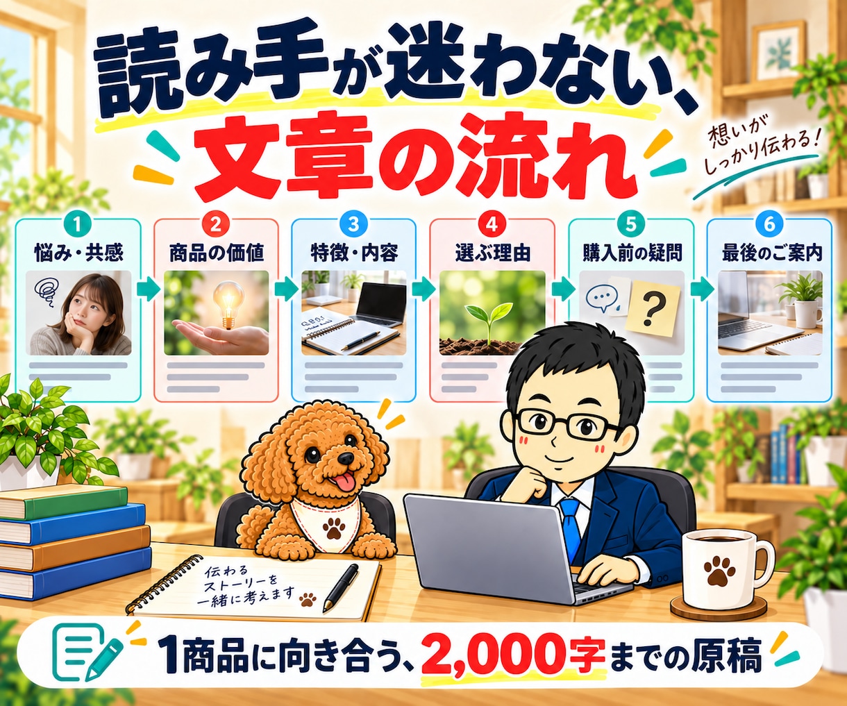 LP・販売ページの文章と商品画像を作ります 商品説明・セールスライティング+販促画像5枚を一括制作 イメージ3