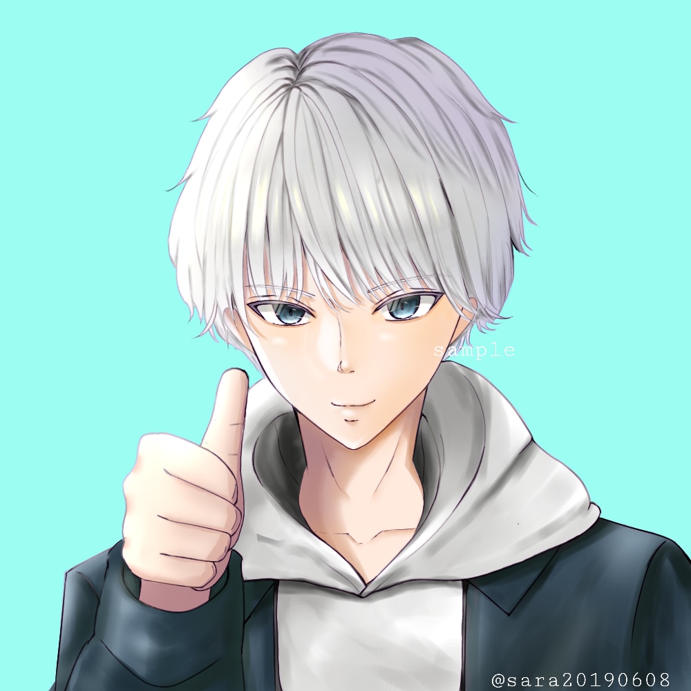 SNS用アイコンイラスト(デジタル)描きます 世界にひとつだけの素敵なアイコンを作りましょう！ イメージ10