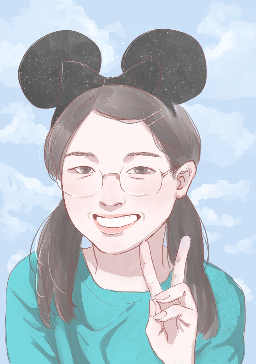 顔タイプ診断＋あなただけの似顔絵描きます 現役美大生が顔タイプ診断! 診断をもとに似顔絵をプレゼント イメージ3