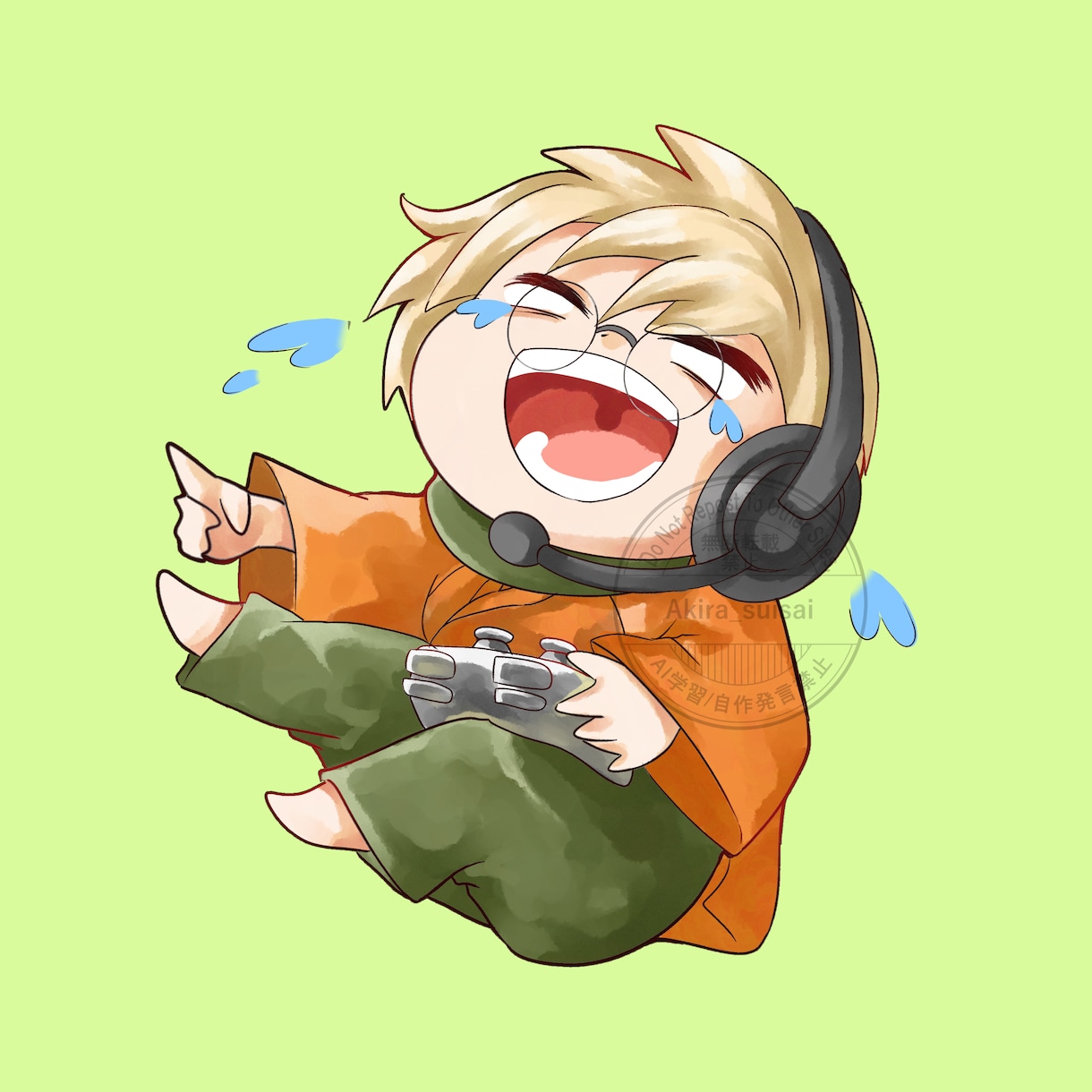 商用利用OK！可愛いくて綺麗なミニキャラを描きます SNSのアイコン、グッズ、おはVなんでも使えます！ イメージ9
