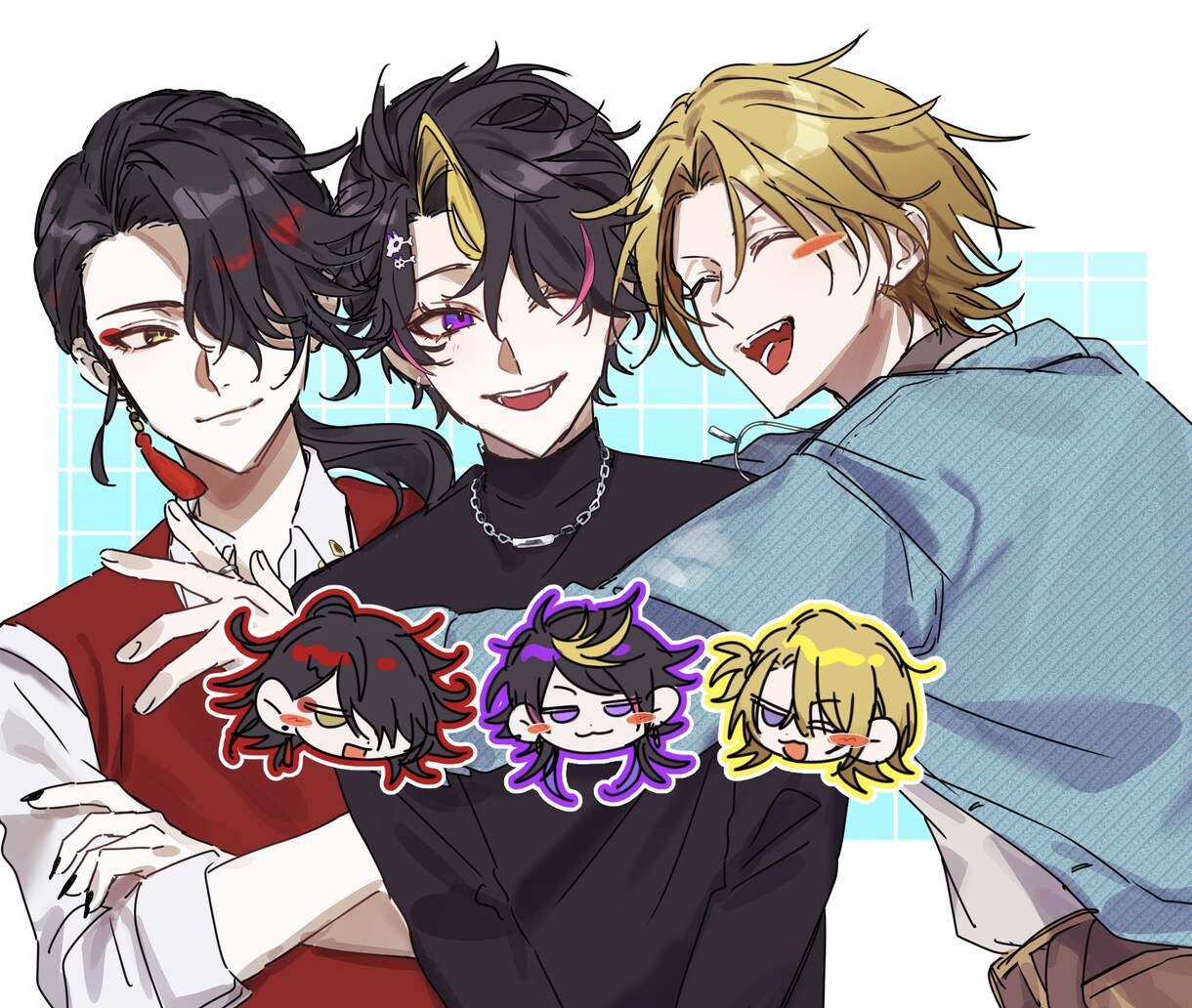 商用利用OK！かっこいい男性のイラストを制作します 二次創作や立ち絵などもぜひお任せ下さい！ イメージ10