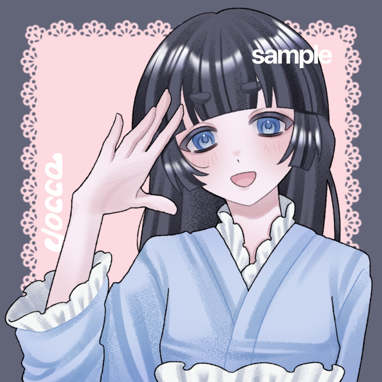 かわいいイラスト・アイコン描きます その子らしさ、ぎゅっと詰め込みます。 イメージ5