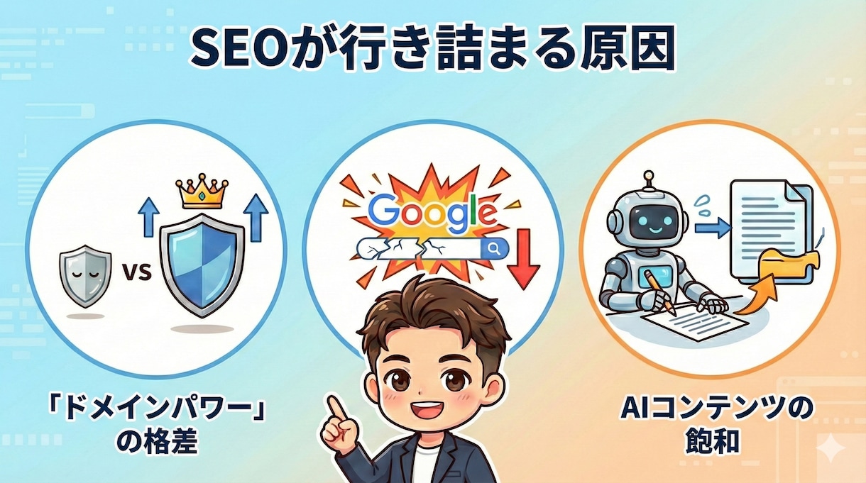 SEO・SNS「行き詰まり」原因特定＆再設計します セカンドオピニオン可！SEO認定資格所持者が分析します。 イメージ2