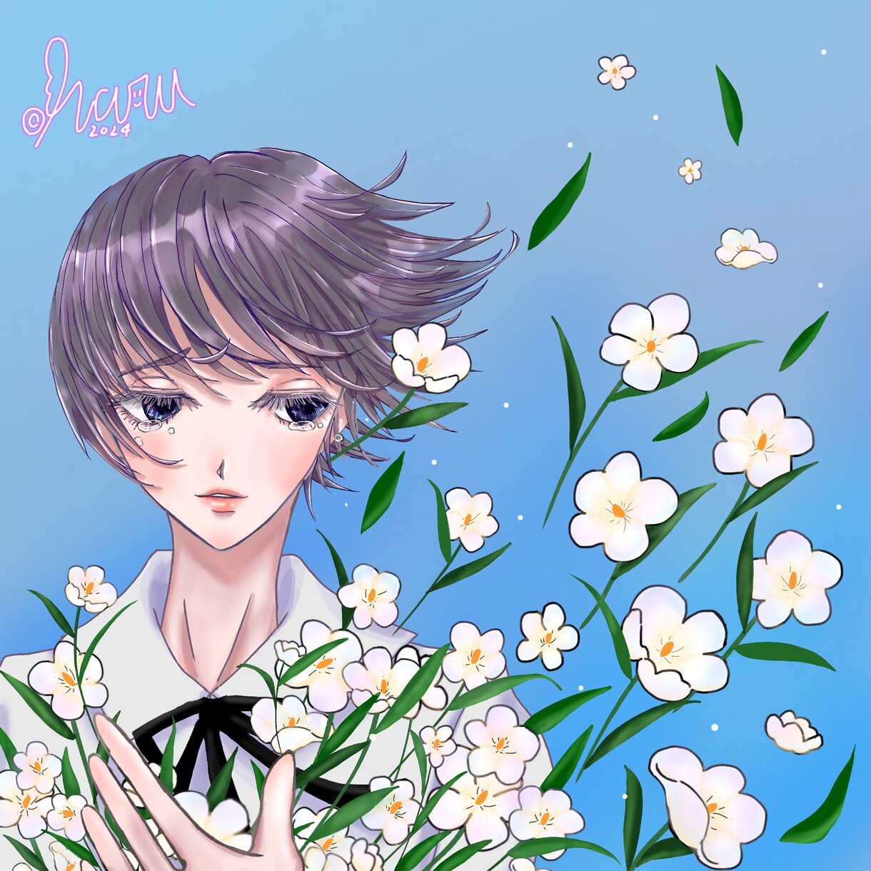 イメージに合った１枚絵を作成します 歌や物語等、イメージに合わせたイラストを作成します。 イメージ2