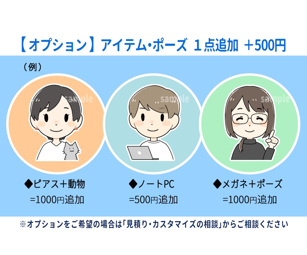 商用利用料込◎シンプルな表情違い４点セット描きます 親しみある雰囲気にしたいときにオススメなゆるかわアイコンです イメージ8