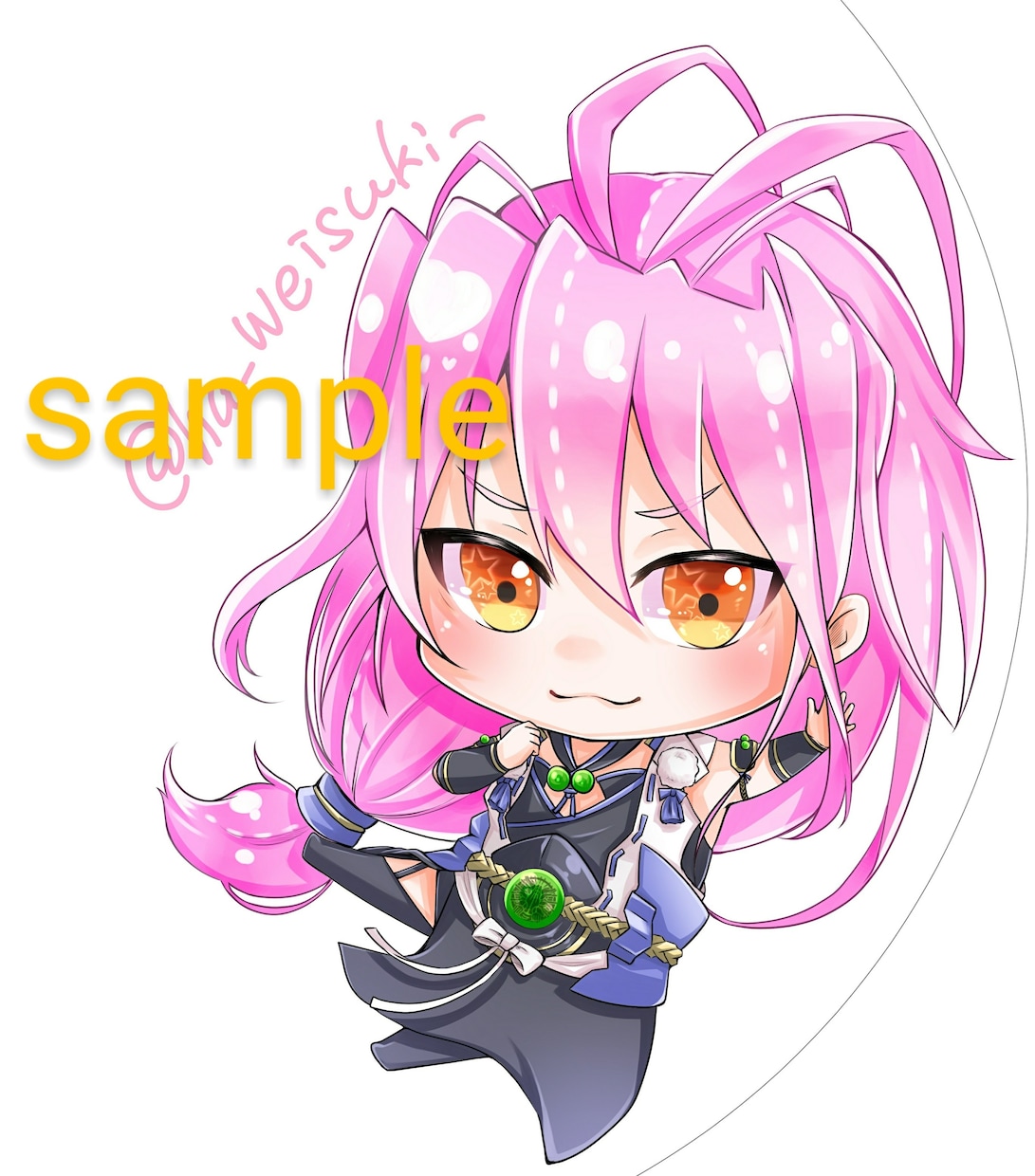 貴方の大切なキャラを丁寧に愛らしく、綺麗に描きます 世界にひとつだけのイラストを描かせて頂きます！ イメージ9