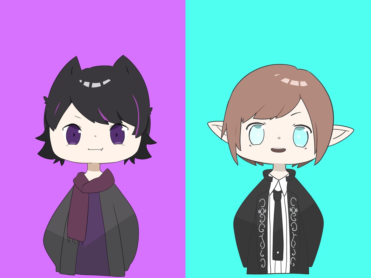 ぽっぷでかわいいアイコン用・SDイラスト作ります 3日以内に納品！シンプルアイコン用イラストをお届け！ イメージ7