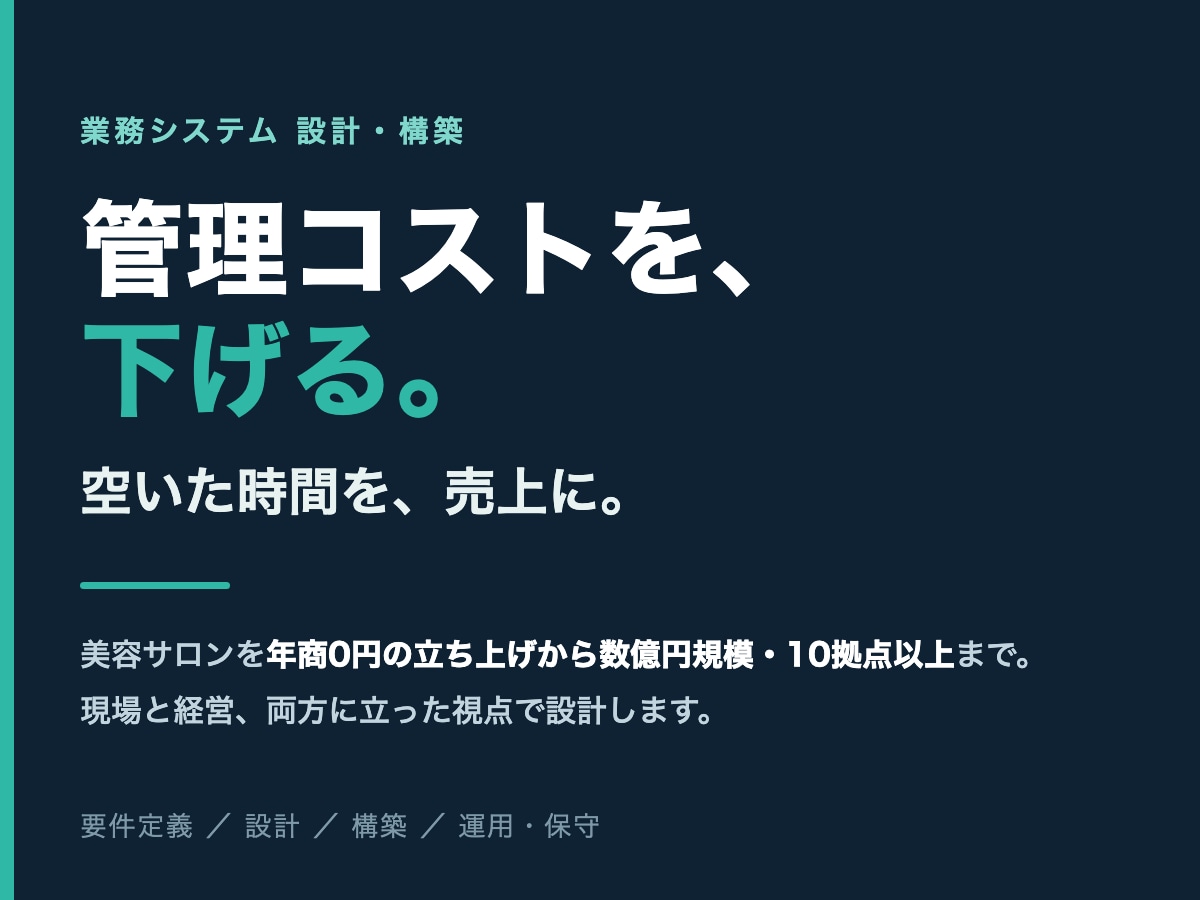 業務の棚卸しと自動化できる範囲を診断します まず「作らない方がいい部分」をはっきりさせます イメージ1