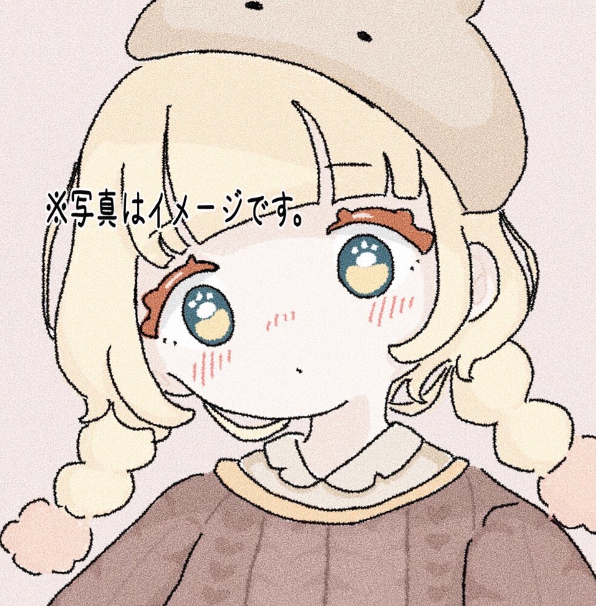 かわいい女の子描きます かわいい女の子のアイコンなどが欲しい方へ イメージ1