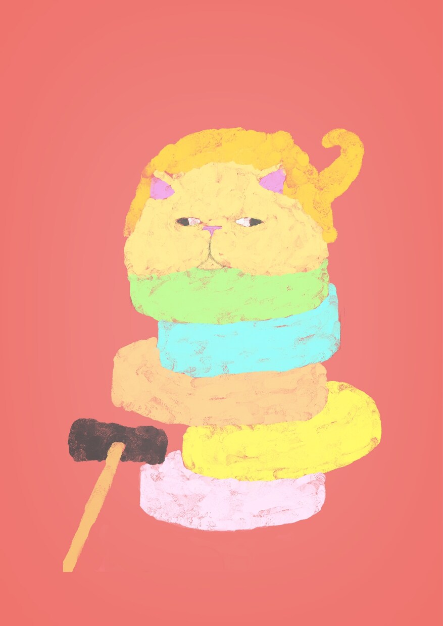 可愛い動物デジタルアートを作ります かわいくアーティスティックな動物絵を描きます！ イメージ2